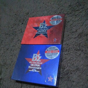 B'z The Best ULTRA Pleasure 2CD+DVD ULTRA Treasure 2CD+DVD ベストアルバム セット ビーズ 稲葉浩志 松本孝弘 初回限定盤 新品 未開封