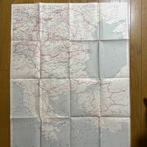 10223 古地図　1932年　ヨーロッパ鉄道地図　6枚 1:1500000 戦時　フランス印刷_画像6