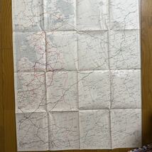 10223 古地図　1932年　ヨーロッパ鉄道地図　6枚 1:1500000 戦時　フランス印刷_画像7