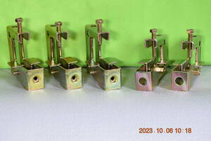 [N731] ボルト支持金吊り金具 ・品番: HB3T-W3・3個、品番:HB1-W4・2個、ネグロス電工・合計数量 5個 まとめて・すべて未使用