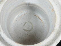 昭和ビンテージ 茶道具 水指 和陶 陶器 茶器 茶道 箱無し TNI510_画像8
