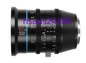  SIRUI シルイ Jupiter 50mm T2 フルサイズマクロシネマレンズ EFマウント 