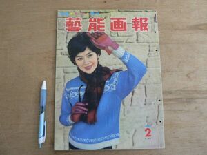 芸能画報 1960年2月号 司葉子 国際文化情報社/映画 テレビ 舞台 キャロリン・ジョーンズ 夏木陽介 美空ひばり 三橋美智也