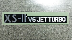 ★日産F31レパード★前期トランクエンブレム★XS-Ⅱ V6 JET TURBO★