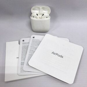 《ジャンク扱い》Apple AirPods 第1世代 A1523 A1722 A1602 MMEF2J/A【GMVX33M9H8TT】《家電・山城店》S076