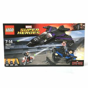 【中古】《未開封》LEGO レゴ ブラック・パンサーの追跡 76047【おもちゃ】【山城店】N468