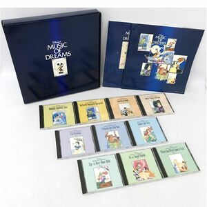 ディズニー MUSIC OF DREAMS 10枚組 CD-BOX ブックレット付/CD/アニメ/店頭/他モール併売《CD部門・山城店》S175