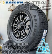 即日発送 Jeep JK/JL ラングラー スタッドレス SAILUN WST3 265/70R17 17インチ 新品 タイヤホイールセット 1台分 ノーマル車高対応_画像8