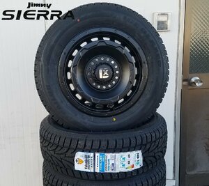 10月発送 スタッドレス ジムニー シエラ JB74W SAILUN WSTX 215/70R16 タイヤホイールセット SwaGGer 16インチ ノーマル車高対応サイズ