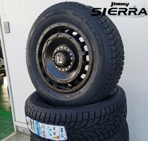 即日発送 スタッドレス ジムニー シエラ JB74W SAILUN WSTX 215/70R16 タイヤホイールセット SwaGGer 16インチ ノーマル車高対応サイズ