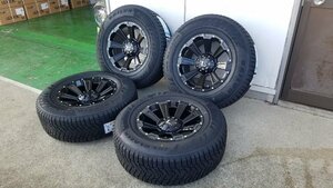 10月発送 スタッドレス SAILUN WST3 265/70R17 120/150プラド FJクルーザー 17インチ 新品 タイヤホイールセット 1台分 ノーマル車高対応