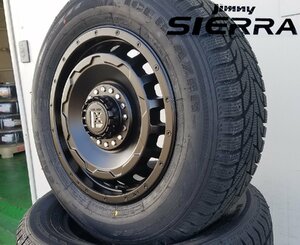 10月発送 スタッドレス ジムニー シエラ JB74W SAILUN WSTX 215/70R16 タイヤホイールセット SwaGGer 16インチ ノーマル車高対応サイズ