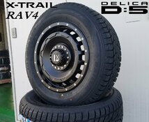 即日発送 スタッドレス ヤリスクロス XV フォレスター ヴェゼル CHR SAILUN WSTX 215/70R16 タイヤホイールセット SwaGGer 16インチ_画像4