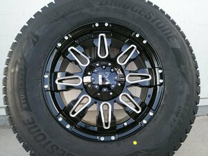 ブリヂストン スタッドレス ブリザック DM-V3 265/70R17 265/65R17 プラド ハイラックス FJ サーフ H3 タイヤホイールセット Balano