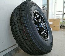 ブリヂストン スタッドレス ブリザック DM-V3 265/70R17 265/65R17 プラド ハイラックス FJ サーフ H3 タイヤホイールセット Balano_画像7