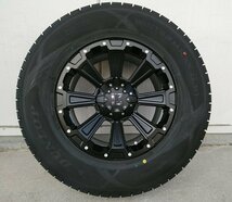 DUNLOP スタッドレス ウィンターマックス SJ8+ 265/70R17 265/65R17 275/65R17 プラド サーフ ハイラックス FJ タイヤホイール DeathRock_画像9