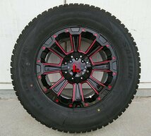 ダンロップ スタッドレス ウィンターマックス デリカD5 エクストレイル タイヤホイール SJ8+ 215/65R16 215/70R16 16インチ DeathRock_画像1