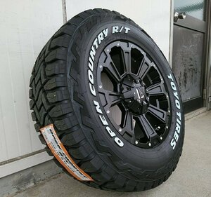 エクストレイル RAV4 CX5 デリカD5 人気 タイヤホイールセット DeathRock トーヨー オープンカントリーRT 215/70R16 225/70R16 235/70R16