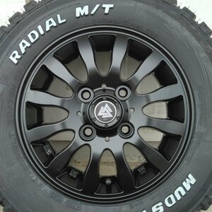 軽自動車 N-VAN タイヤホイールセット マッドスター ラヂアル MT 145/80R12 MUD-Xⅱ 12インチ