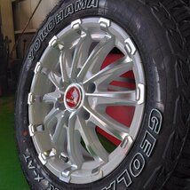 ハイエース200系 タイヤホイールセット 車検対応 ヨコハマ ジオランダー X-AT 215/65R16 16インチ BD12_画像7