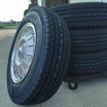 国産スタッドレス NV200 バネット デリカ D3 タイヤホイールセット ヨコハマ アイスガード 165/80R14 97/95N 14インチ NOEL 新品4本セット_画像6