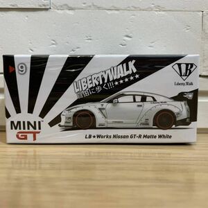 新品未開封 TSM MODEL MINI GT 9 1/64 LBWK LB WORKS リバティーウォーク Nissan 日産 GT-R R35 Type1 Rear Wing Ver,1 右ハンドル RHD