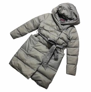 * URBAN RESEARCH items Urban Research item z* cotton inside down long nylon jacket gray one size 