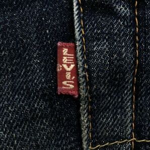 希少 バレンシア製 555 ■ LEVIS リーバイス LVC ■ 60s復刻 551ZXX ジッパーフライ ビッグE 501ZXX モデル インディゴデニム W33L36の画像5