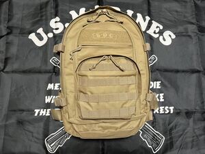 中古美品　MADE IN USA USMC S.O.C 3DAYS バッグパック　コヨーテ