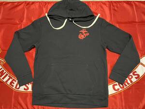 新品未使用　USMC MAGICIANS MALS-49 HOODIE NEXT LEVEL社製　LARGE BLACK