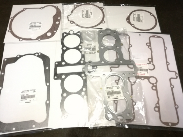 Z400FX Z400GP Z400J KAWASAKI 純正 エンジン ガスケット セット