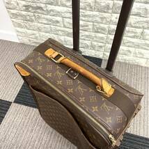 1円スタート Louis Vuitton　ルイヴィトン　キャリーケース　ペガス55　モノグラム トラベルバッグ_画像7