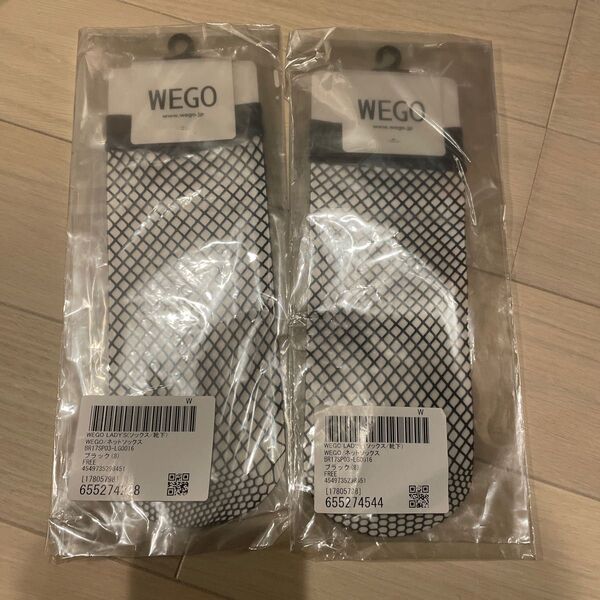 WEGO 靴下 ネットソックス まとめ売り 23〜25cm