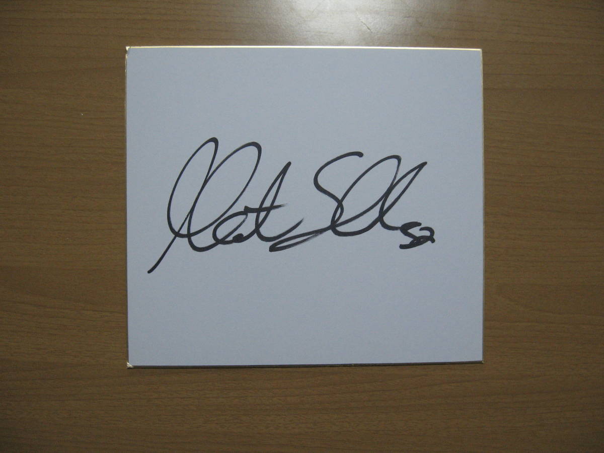 [Autogrammpapier] Major League Baseball-Spieler Matt Shoemaker ●Kostenloser Versand●, Promi-Waren, Zeichen