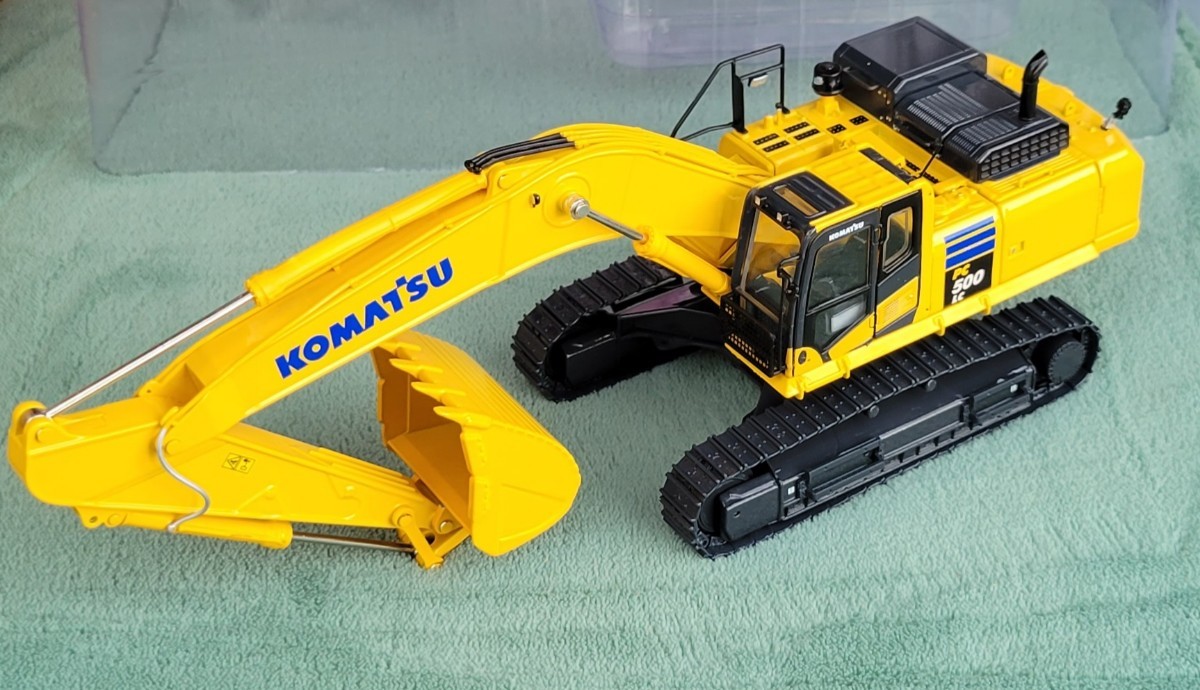 komatsu 油圧ショベル 模型レア-