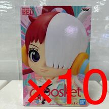 U039【10体まとめ売り未開封新品】『ONE PIECE FILM RED』Q posket -UTA- ワンピース　ウタ　フィギュア_画像1