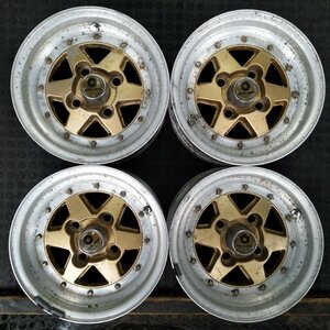 管理番号：S9-50【4本価格】【13×6J 4x114.3 ET+11 ハブ70】ENKEI EAZY RIDERS SPITM・DENA・旧車等・店頭引取可能・下取り可能