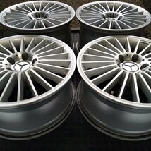 管理番号：S9-75【4本価格】【18×8.5J 18x9.5J 5x112 ET+30/+28 ハブ66】メルセデスベンツ純正・AMG・直接引取可能・下取り可能_画像2