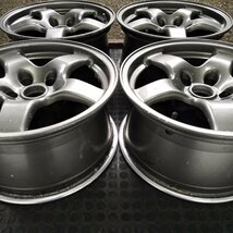 管理番号：Ｓ9-181【４本価格】【16x8J 5x114.3 ET+30 ハブ66】NISSAN日産純正・R32 GTR等・店頭直接引取可能・下取り可能_画像2