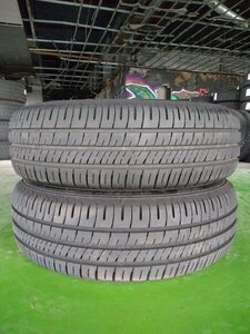 管理番号：B10-1-1●【送料無料！1個＝2本】175/65R14 DUNLOP EC204 2021年製1本 2022年製1本 山あり セール/夏タイヤ/店頭取付可能