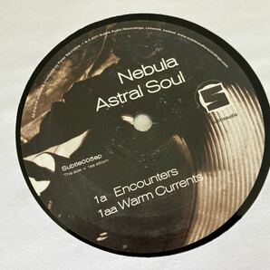 Nebula / Astral Soul 2×12inch SUBTLEAUDIO IRELAND限定盤 Subtle005ep 2011年DRUM'N'BASS,Peter Saunders,ネブラ,アストラル・ソウルの画像5