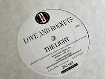 【UK盤美品/希少盤】LOVE AND ROCKETS / THE LIGHT/MIRROR PEOPLE(SLOW VER) 12inch BEGGARS BANQUET BEG186T Bauhaus,Daniel Ash,David J,_画像5