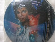 デッドストック マイケルジャクソンCAPTAIN EO(キャプテンEO)缶バッジ(径8.5cm)　東京ディズニーランド/ディズニーリゾート_画像2