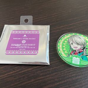 新品 未使用 ゆるキャン 犬山あおい アクリルマグネット 大井川鐵道 ヘッドマーク