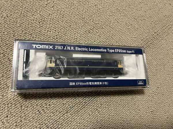 新品 未使用 TOMIX 国鉄 EF65 500 電気機関車 F形 2167 Nゲージ トミックス