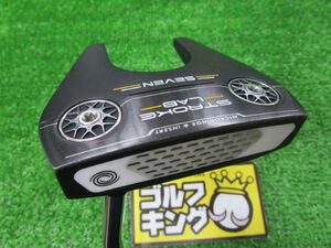 GK古城■ 539 オデッセイ STROKE LAB BLAK SEVEN★オリジナルスチール[34] ★34インチ★ヘッドカバー有り★パター★激安