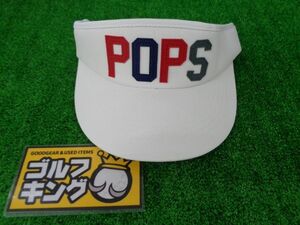 GK春日井■ 328 新品★お値打ち品★ヘッドウェア G FORE POPSバイザー★お買い得★オシャレ★