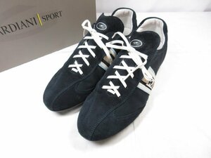 超美品 【GUARDIANI SPORT ガルディアーニ スポーツ】 スエード×ナイロン スニーカー 靴 (メンズ) size41 紺系 ●18MZA3781●