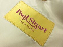 【Paul Stuart ポールスチュアート】シングル3ボタン 格子柄ジャケット (メンズ) sizeA8 濃いめのネイビー系●17MJ8208●_画像7