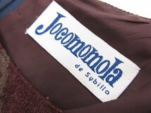 超美品【Jocomomola ホコモモラ】GJEAK-27190 パッチワーク風プリント柄 ノースリーブワンピース(レディース) 42 マルチカラー●17LO3194●_画像4